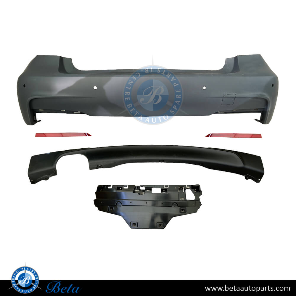 Rear Bumper M-Performance 328 for BMW 3 Series F30 2012-2015 models, Part Number 51128056498M Rear Bumper M-Performance 328 for BMW 3 Series F30 2012-2015 models, Part Number 51128056498M